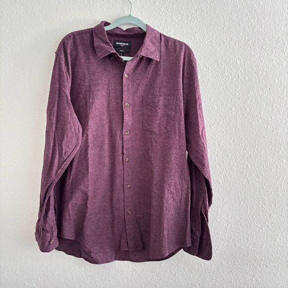 Bonobos Standard Fit Stretch Long Sleeve Button Down - XLarge - Picture 1 of 2